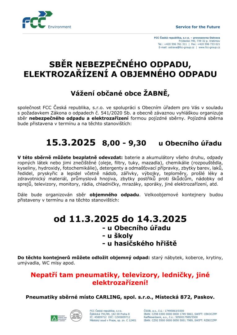 objemný odpad