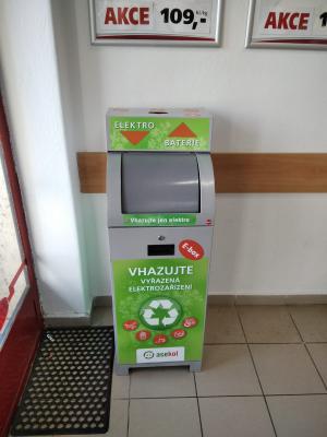 Sběrná nádoba na elektro odpad