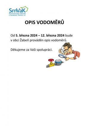 Opis vodoměrů