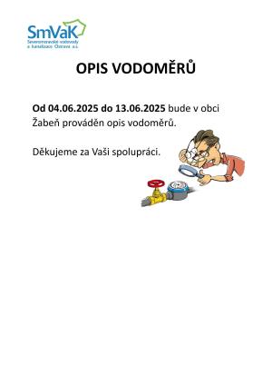 Opis vodoměrů