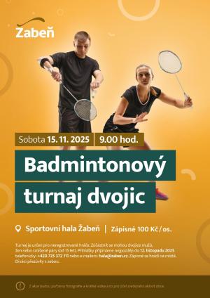 Badmintonový turnaj dvojic