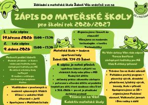 Zápis do MŠ