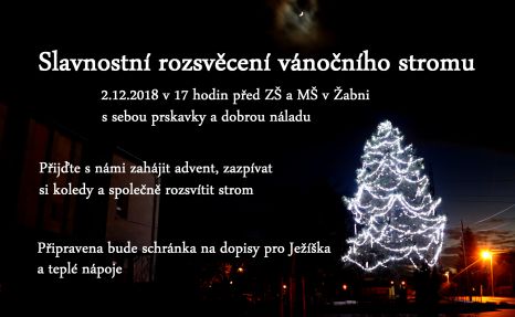 rozsvěcení